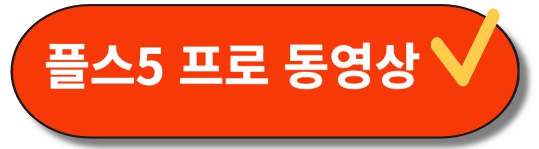 플스5 프로 영상시청